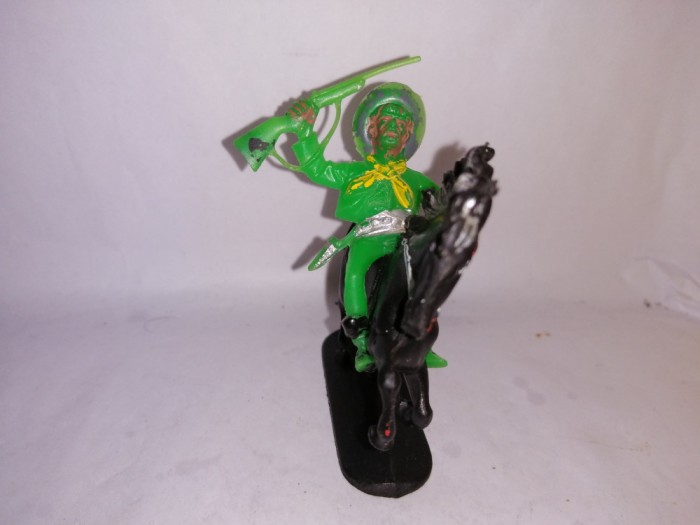 bnk jc Jean Hoeffler - Cowboy calare cu pusca - verde