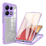 Cumpara ieftin Husa pentru Xiaomi Redmi Note 13 4G + Folie, Techsuit ColorVerse 360 Series, Purple