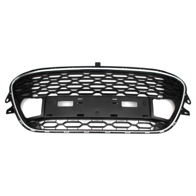 Grila bara Citroen C3 03.2010-12.2016, Fata, Cu element cromat, 7422G4 foto