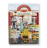 Abtibilduri 3d reutilizabile meserii, Melissa &amp; Doug