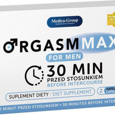 Tablete pentru disfuncție erectilă masculină ORGASM MAX