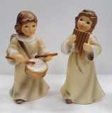 Ingerasi cantand, Figurine din portelan, Goebel, Germania, Secol XX