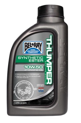 Ulei Bel-Ray Thumper Racing Works Synthetic Ester 10W-50 1L(pentru motoare 4T) foto