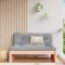 vidaXL Canapea de mijloc, 120x80 cm, lemn masiv de douglas 825763