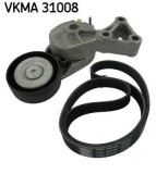 Set curea transmisie cu caneluri Audi A3; Seat Leon, Toledo II; Skoda Octavia I; VW Bora I, Golf IV, Multivan T5 Motor 1.9 TDI, lungime 1123 mm,