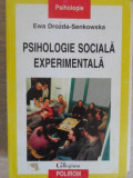 PSIHOLOGIE SOCIALA EXPERIMENTALA-EWA DROZDA-SENKOWSKA