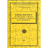 Norme specifice de protectia muncii pentru comertul cu ridicata si cu amanuntul