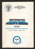 C10496 - MATEMATICI APLICATE IN ECONOMIE - CATALIN ANGELO IOAN, VOL. II