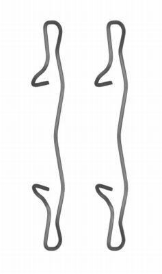 TEXTAR 82503500 Set accesorii, etrier frana