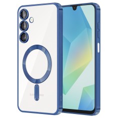 Husa pentru samsung galaxy a16, atasare magnetica, magsafe, deep blue foto