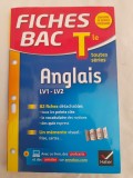 Fiches bac Anglais Tle (LV1 &amp; LV2)