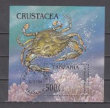 M2 JC 38 - Colita foarte veche - Tanzania - dantelata - crustacee, Fauna, Stampilat