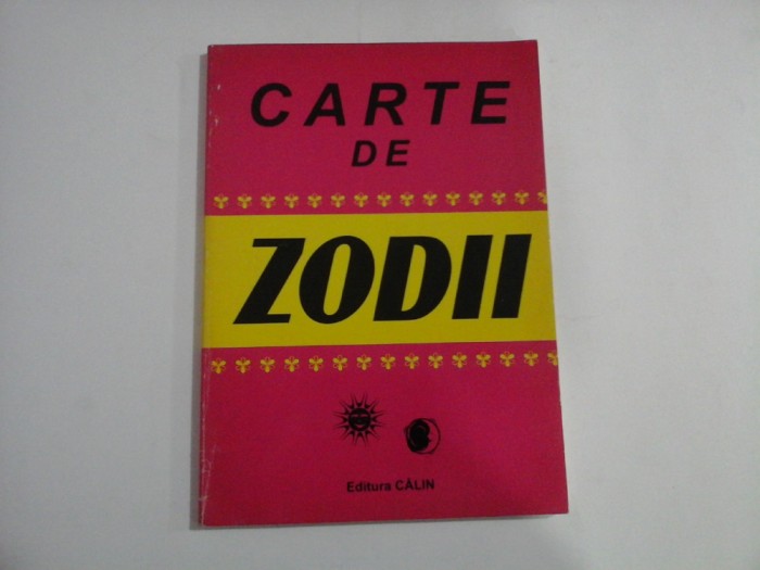 CARTE DE ZODII