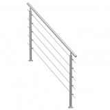 Balustrada inox, 4-5 trepte Vivatechnix, 1500 x 104 x 1060 mm, Unghi reglabil 0&deg; - 45&deg;, accesorii prindere
