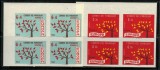 Paraguay 1962 4 x Europa CEPT imperf. Mi.1132-1133 MNH M.375