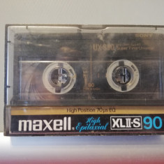 casete audio MAXELL Chrome XL II-S de 90 min - made Japan - stare: Perfecta