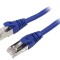 Cablul patch F/UTP 6 litat Cu PVC albastru 3m 26AWG