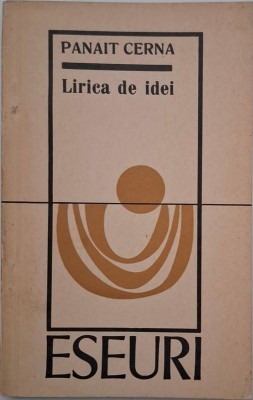 Lirica de idei - Panait Cerna foto