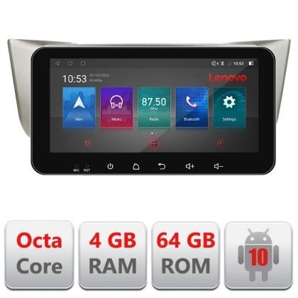Navigatie Lexus RX 2003-2009 I- rx-03 4+64 ecran 10.33&quot; Android Waze USB Navigatie Internet Youtube Radio CarStore Technology