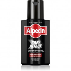 Alpecin Grey Attack sampon pe baza de cafeina împotriva părului gri pentru bărbați 200 ml