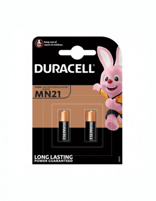Baterie Duracell MN21 alcalina 12V A23 23A LRV08 V23GA set 2 buc. foto