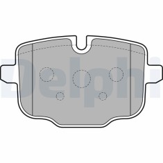 DELPHI LP2246 set placute frana,frana disc