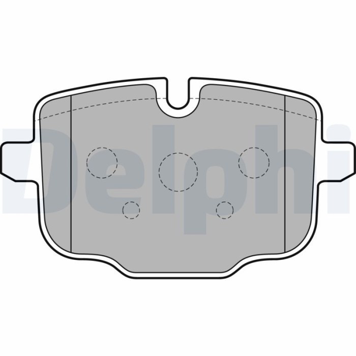 DELPHI LP2246 set placute frana,frana disc