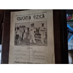 Revista Educatia Fizica anul IX numarul 8- august 1931