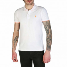 Tricou polo U.S. Polo - 52432_41029 - Barba?i - Alb foto