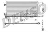 Condensator climatizare AC Denso, FIAT DOBLO, 02.2010-; OPEL COMBO, 02.2012- motor 1,4 benzina; 1,3/1,6/2,0 diesel, aluminiu/ aluminiu brazat, 665(63