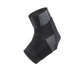 Orteza de protectie pentru glezna cu benzi de fixare elastice, marime universala, neagra