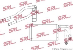 Radiator incalzire habitaclu BMW Seria 5 G30 23, 6 Gt, 7 G11, 8, motor: 1.6 T, 2.0 d, 2.0 h, 2.0 T, 3.0 d, 3.0 R6 T, 4.4 V8 T, cu conducte,