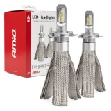 Becuri auto LED H4 AMiO RS+ 50W CANBUS slim 6000K 3500 lm