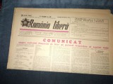 ZIARUL ROMANIA LIBERA 29 APRILIE 1950