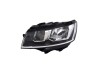 Far Volkswagen Transporter/Multivan (T6.1), 04.2019-, montare fata, stanga, H15+H7+WY21W; electric; cu capace; cu motor; cu becuri; halogen, VALEO