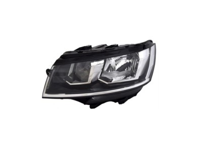 Far Volkswagen Transporter/Multivan (T6.1), 04.2019-, montare fata, stanga, H15+H7+WY21W; electric; cu capace; cu motor; cu becuri; halogen, VALEO foto