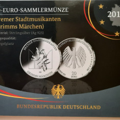 Moneda comemorativa de argint - 20 Euro, Germania, 2017 - PROOF - G 3600