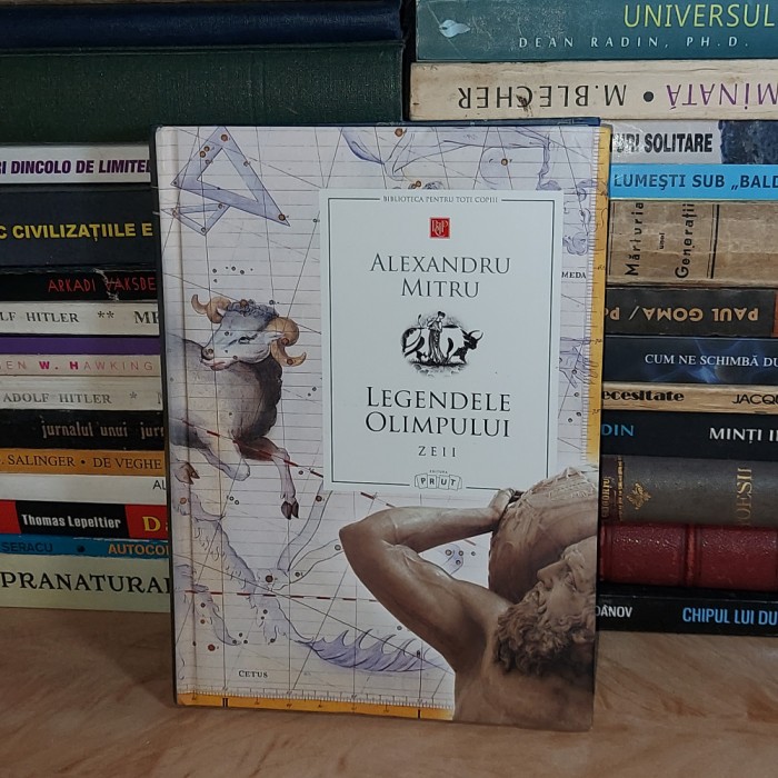 ALEXANDRU MITRU - LEGENDELE OLIMPULUI : ZEII , EDITURA PRUT , 2020 *