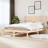 VidaXL Cadru de pat, 160x200 cm, lemn masiv de pin