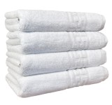 Cumpara ieftin Prosop de baie 50x90 cm, bumbac, densitate 500 g mp, alb