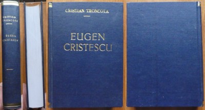 Cristian Troncota, Eugen Cristescu, asul serviciilor secrete rom&amp;acirc;nesti - memorii - marturii - documente, Roza Vanturilor, editia 1, 1994, legatura foto