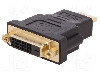 Cablu {{Tip cablu de conectare}}, DVI-D (24+1) soclu, HDMI mufa, {{Lungime cablu}}, {{Culoare izola&amp;#355;ie}}, QOLTEC - 50515