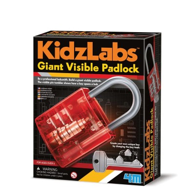 Lacat gigant translucid KidzLabs foto