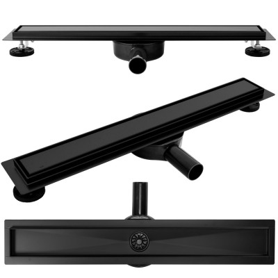 Rigola dus REA PURE NEO PRO black matt 80 foto