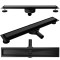Rigola dus REA PURE NEO PRO black matt 80