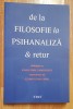 De la filosofie la psihanaliza &amp; retur. Dialoguri cu Vasile Dem. Zamfirescu