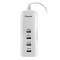 Incarcator retea pentru telefoane si tablete , 4 porturi USB , putere maxima 20 W , elSales , alb