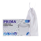Pungi pentru voma cu pad absorbant 600 ml, 20 bucati, Prima