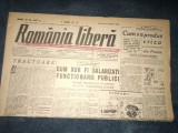 ZIAR ROMANIA LIBERA 23 IANUARIE 1946