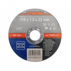 Disc debitat metale, Sthor, 115 x 1 x 22 mm